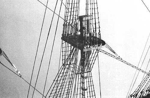 Швиц-сарвеки и путенс-ванты грот-мачты