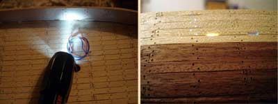 Artesania Latina Bremen Чистовая обшивка