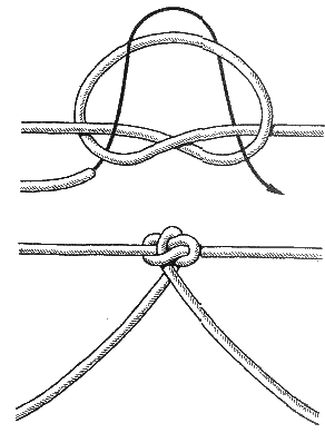 Поводковый на основе простого узла Поводковый на основе простого узла