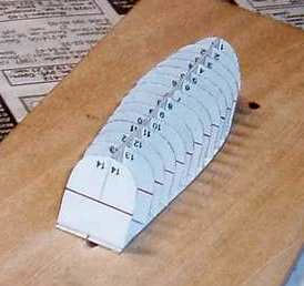 San Martin OcCre. Каркас-матрица будущей шлюпки San Martin OcCre. Каркас-матрица будущей шлюпки