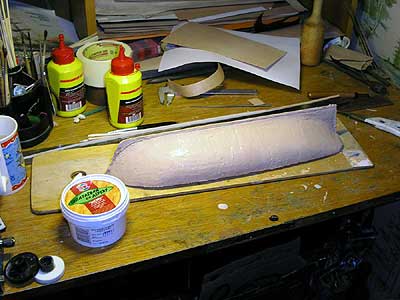 Корпус прошпаклеван