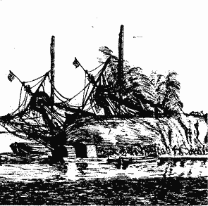 Обжигание днища корабля Обжигание днища корабля