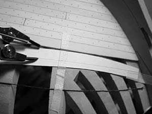 Определения формы реек с помощью циркуля Определения формы реек с помощью циркуля