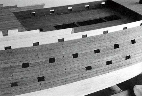 Начало второй обшивки