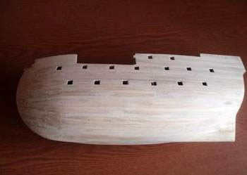 San Martin OcCre. Готовая и зашкуренная черновая обшивка