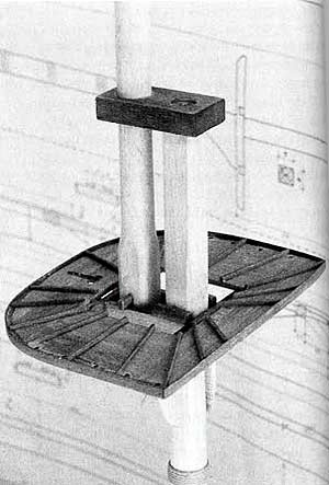 Топ грот-мачты, марс, стеньга, эзельгофт