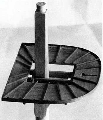 Обработанный топ грот-мачты