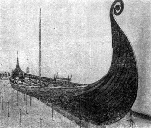 Реставрированное судно из Усеберга Реставрированное судно из Усеберга