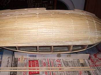 San Martin OcCre. Черновая обшивка подходит к концу