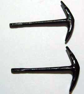 Сверху якорь окрашенный химическим способом, снизу краской Сверху якорь окрашенный химическим способом, снизу краской