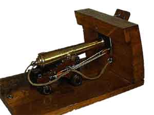 Орудия установленные на английский манер