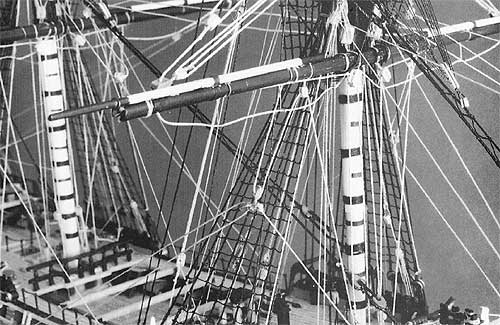 Галсы, шкоты и гитовы фока-рея