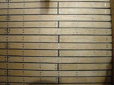 Модель парусника San Juan Nepomuceno Настил палубы