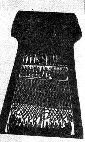 Камень с рисунком из церкви Стенкирка на о. Готланд