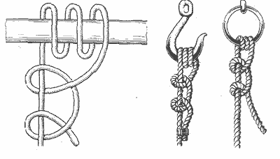 Простой штык с двумя шлагами