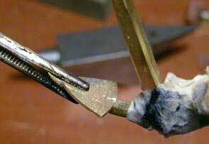 Зафиксируем первую лапу