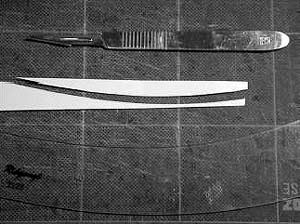 вырезать кромку рейки вырезать кромку рейки