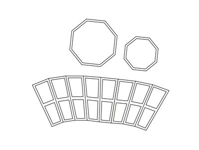 Развертка фонаря
