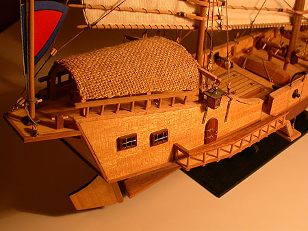 Сборная модель китайской джонки "Red Dragon"