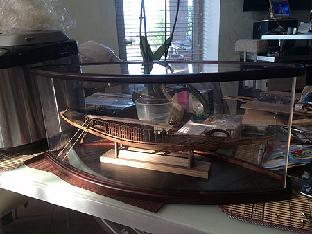 Деревянная модель ладьи от Woody Joe