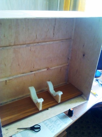 Ящик для транспортировки модели