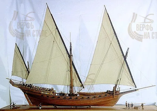 модель корабля для сборки Le Requin