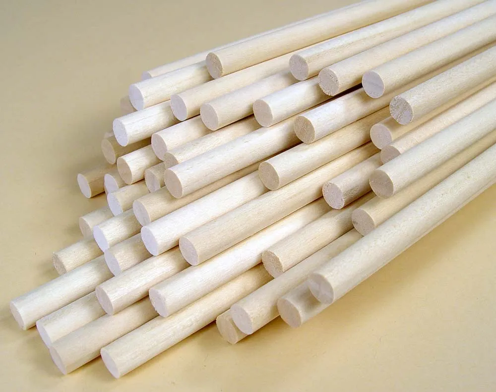 Круглая заготовка диаметром 2 мм, липа, 3 шт.