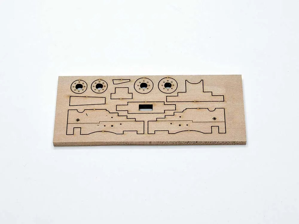 Станок для пушки XVIII век, 16,5 мм, 2 шт, масштаб 1:72 Станок для пушки XVIII век, 16,5 мм, 2 шт, масштаб 1:72