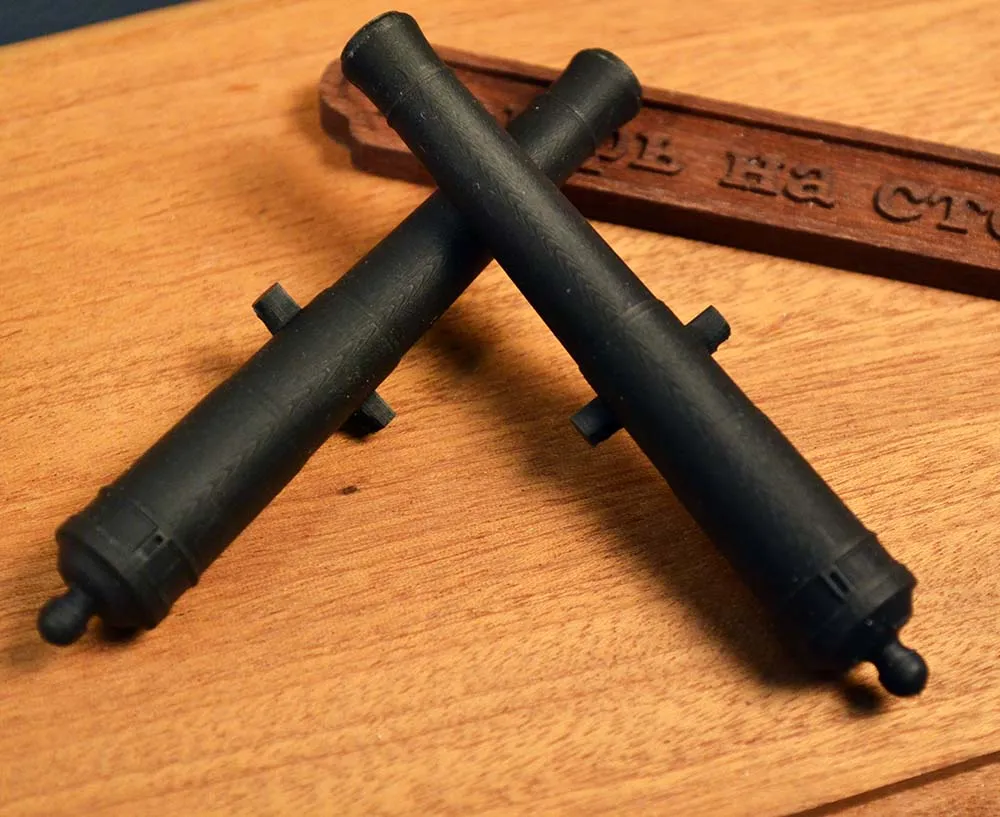 Ствол пушки Франция, 24 фунта, масштаб 1:64, длина 57 мм, 2 шт Ствол пушки Франция, 24 фунта, масштаб 1:64, длина 57 мм, 2 шт