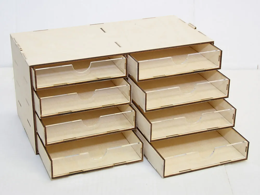 Модуль-органайзер на 8 низких ящиков Модуль-органайзер на 8 низких ящиков