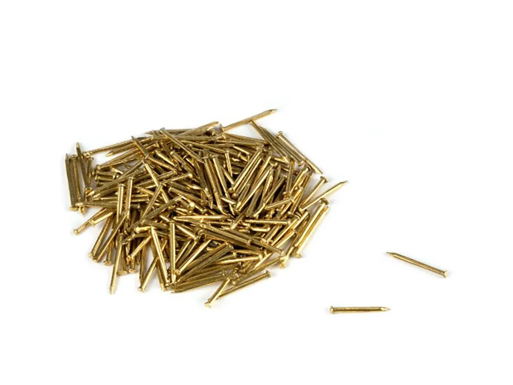 Гвоздь, латунь, 0,7х10 мм, 200 шт Гвоздь, латунь, 0,7х10 мм, 200 шт