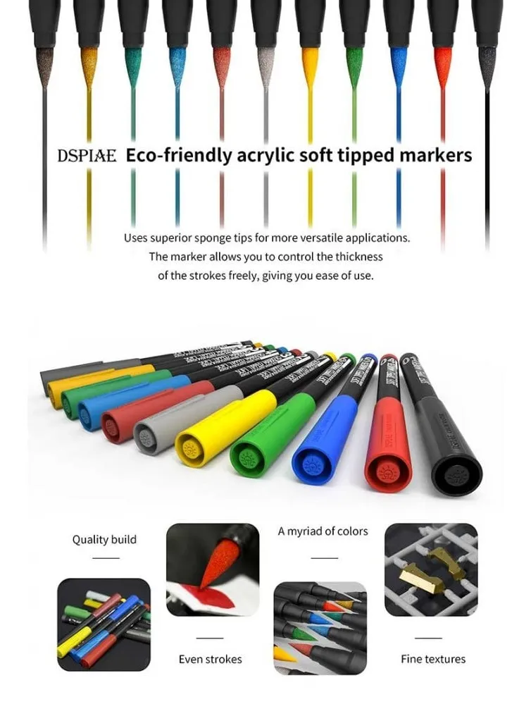 Маркер для пластика, серый Маркер для пластика, серый