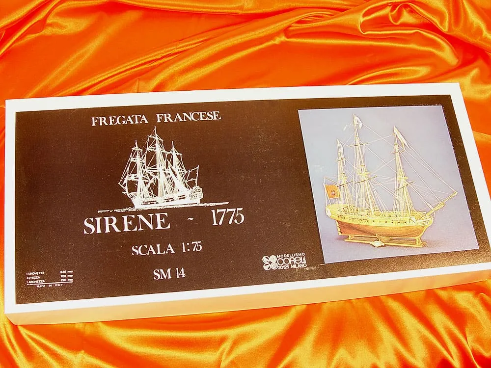 деревянная модель корабля Sirene деревянная модель корабля Sirene