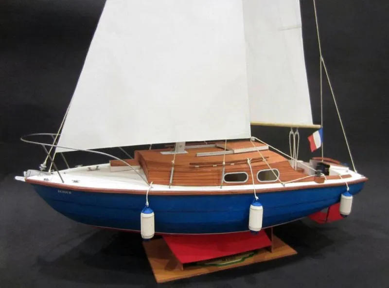 Модель из бумаги крейсерская яхта Модель из бумаги крейсерская яхта