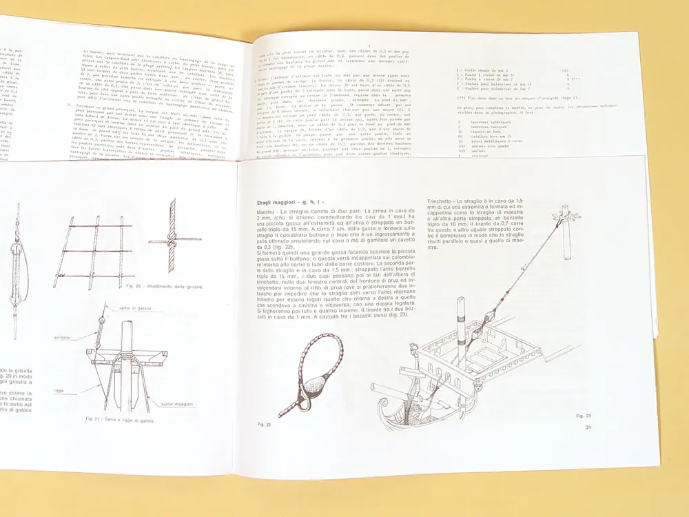 Чертеж корабля Wappen Von Hamburg, масштаб 1:50