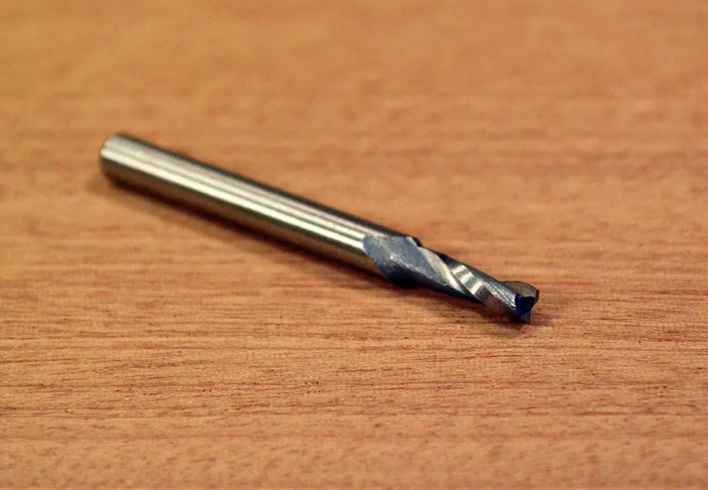 Фреза концевая двузаходная, 3 мм Фреза концевая двузаходная, 3 мм