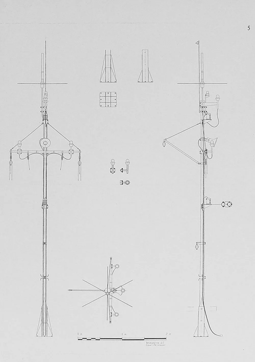 Чертеж катерного тральщика проекта 361Т Чертеж катерного тральщика проекта 361Т