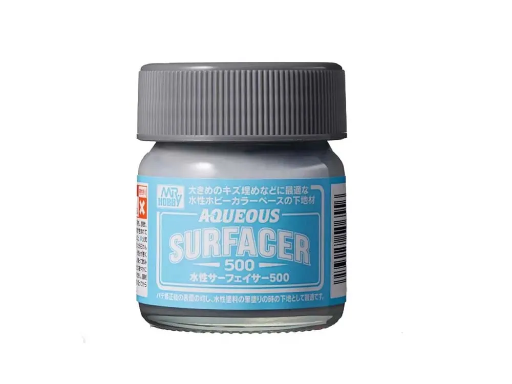 Грунтовка серая на водной основе HSF04, Aqueous Surfacer 500, 40мл.