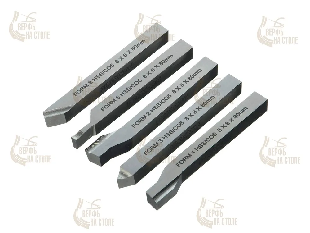 Набор резцов для токарного станка Proxxon PD250/E, 5 шт 24530 Набор резцов для токарного станка Proxxon PD250/E, 5 шт 24530