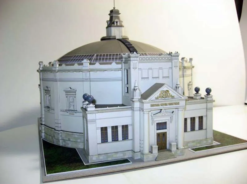 Модель из бумаги Музей "Обороны Севастополя"