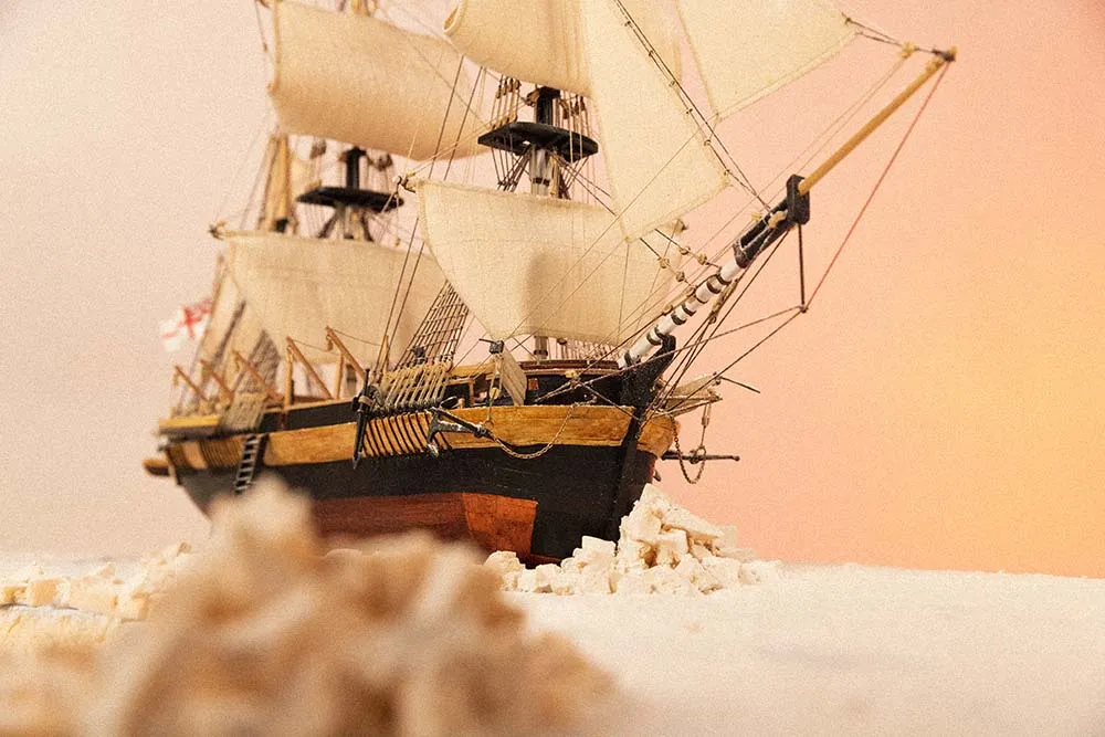 модель корабля своими руками HMS Erebus