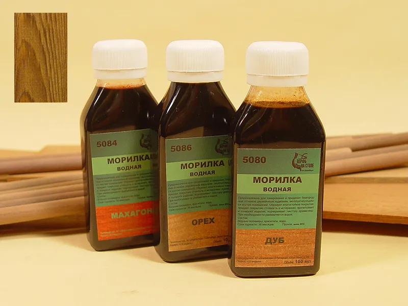 Водная морилка, дуб, 100 мл Водная морилка, дуб, 100 мл