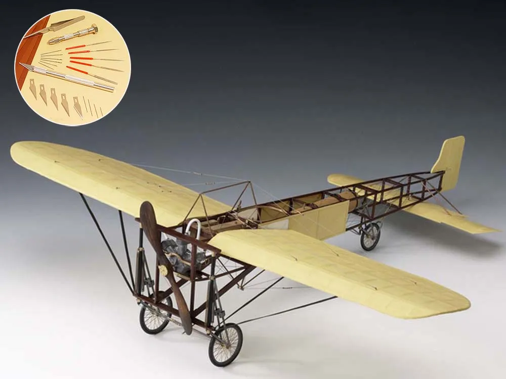 Моноплан Bleriot XI + (Стартовый набор инструментов) Моноплан Bleriot XI + (Стартовый набор инструментов)