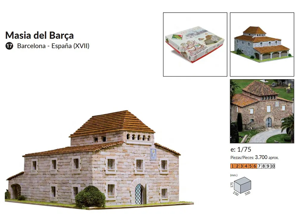 Керамический конструктор Тренировочный лагерь ФК Барселона купить Керамический конструктор Тренировочный лагерь ФК Барселона купить