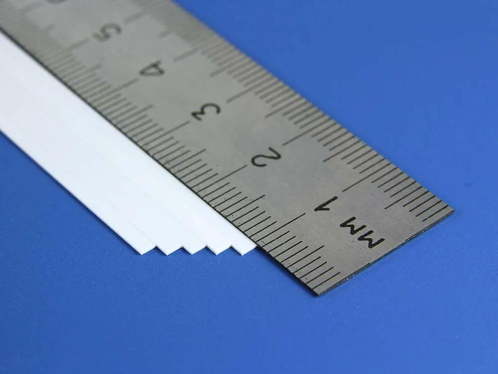 Полоска пластиковая 0,38х2,0 мм, 10 шт/уп.