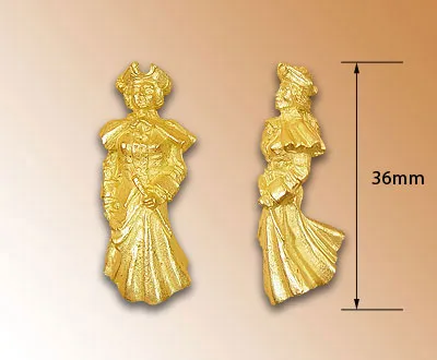 Носовая фигура HMS Bounty, металл, масштаб 1:60