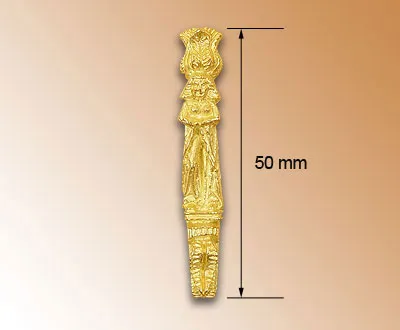 Декоративный элемент, женская фигура, 50 мм, металл