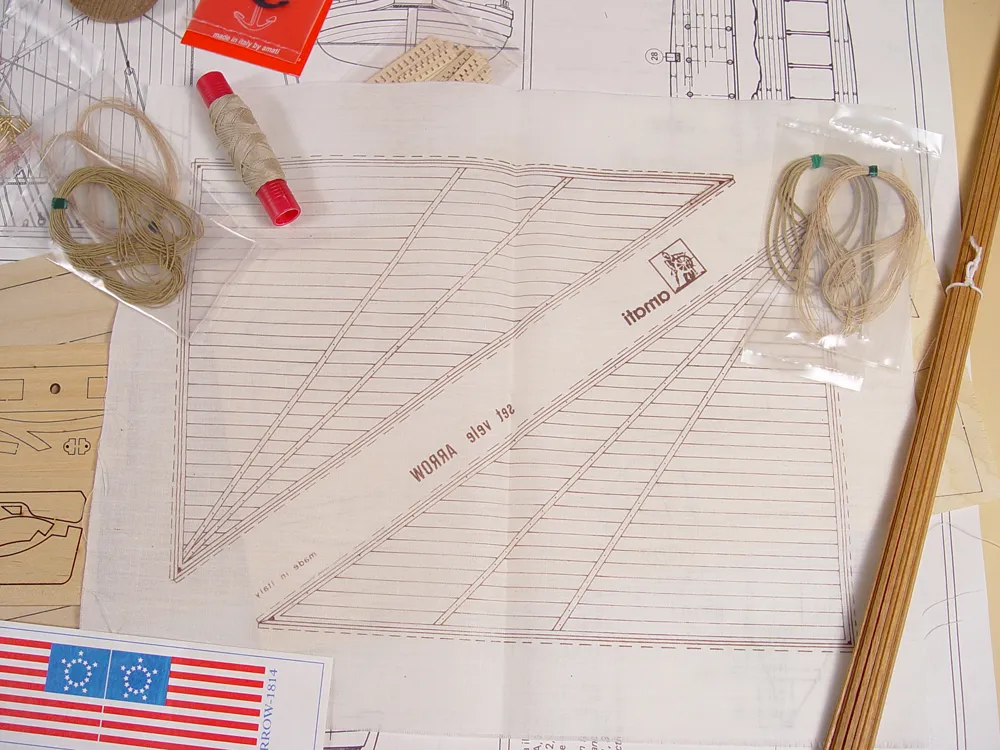 канонерская лодка Arrow + (Полный набор инструментов, клея и краски) канонерская лодка Arrow + (Полный набор инструментов, клея и краски)