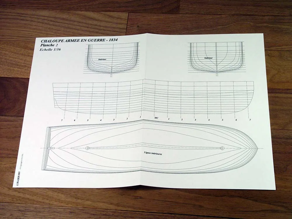 Longboat armed for war, 1834 + чертежи Longboat armed for war, 1834 + чертежи