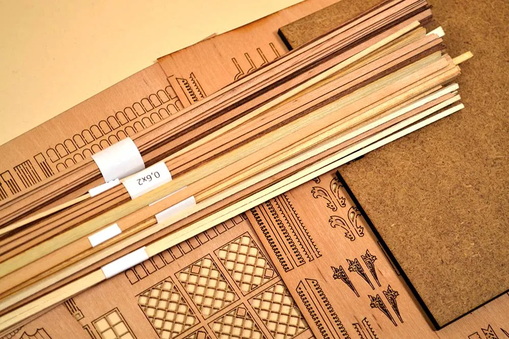 Усадьба по проекту Кузьмина 1878 года, 2240 деталей + (Расширенный набор для сборки) Усадьба по проекту Кузьмина 1878 года, 2240 деталей + (Расширенный набор для сборки)